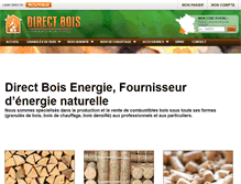 Tablet Screenshot of direct-bois.com